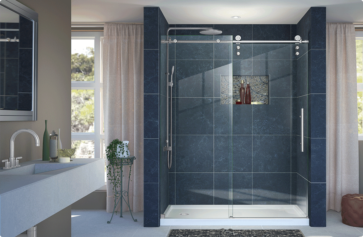 EnigmaZ Sliding Shower Door