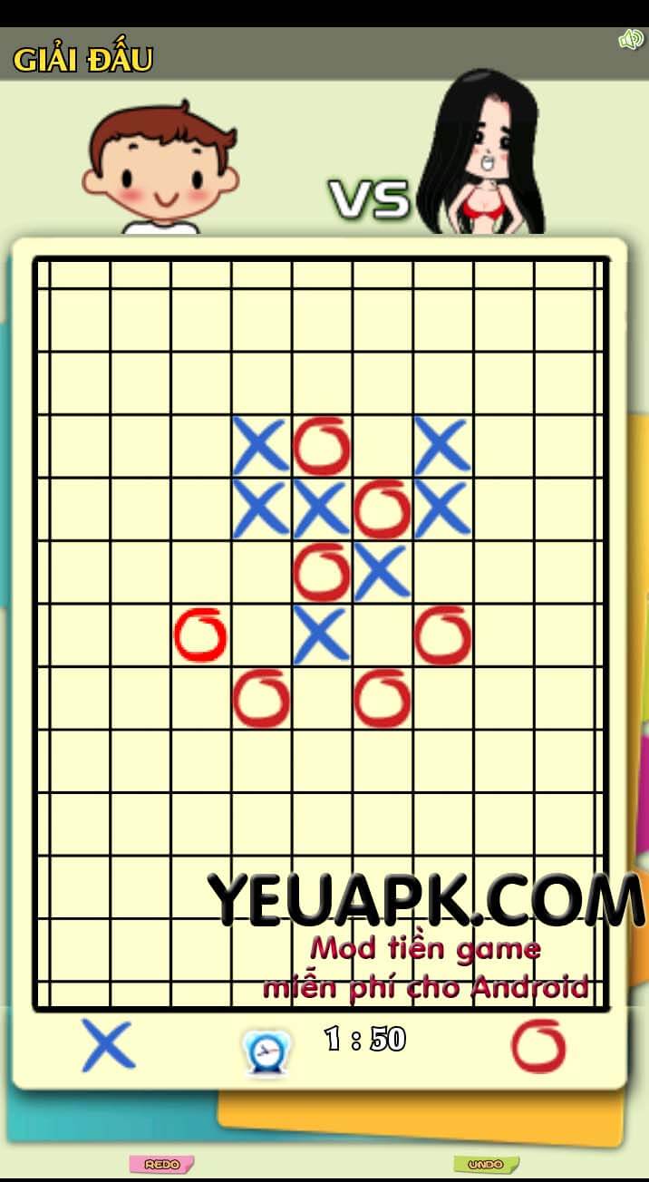 Caro Tiếng Việt crack Game cờ caro 2 người cho Android