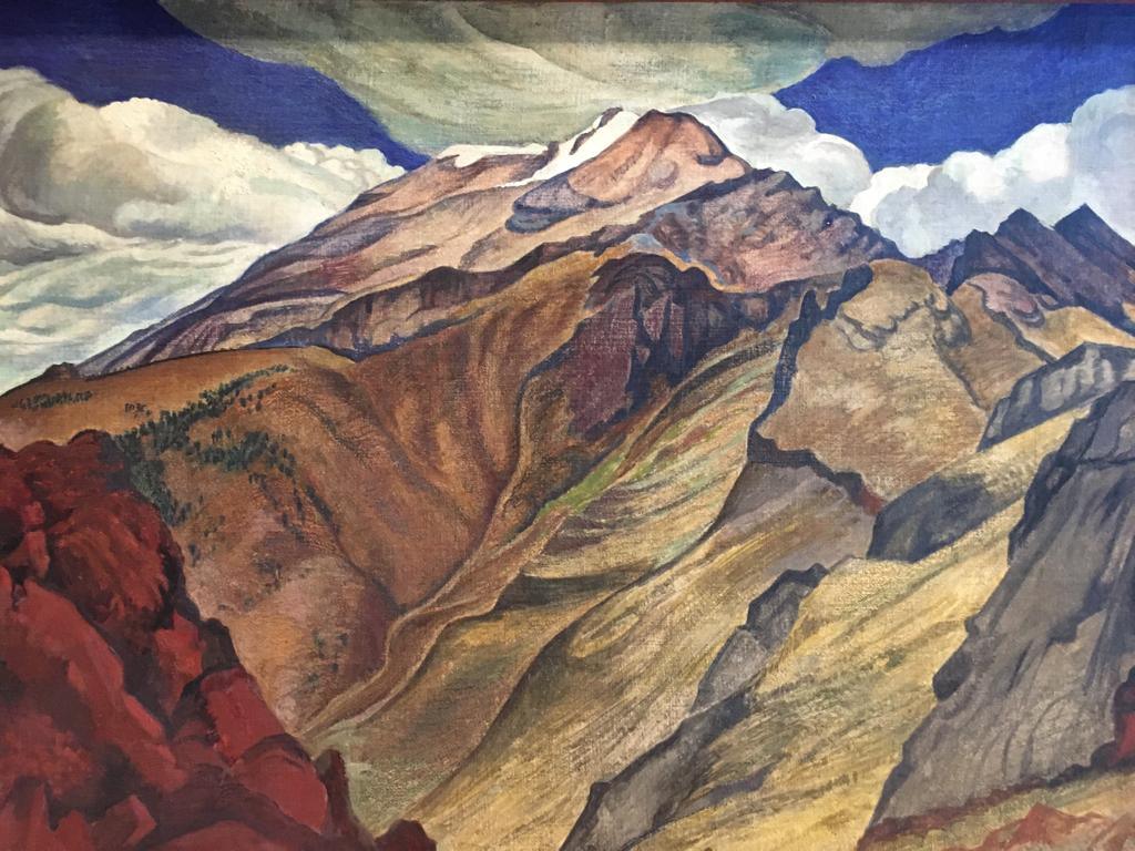 Los volcanes de Dr. Atl en el Museo Nacional de Arte CDMX