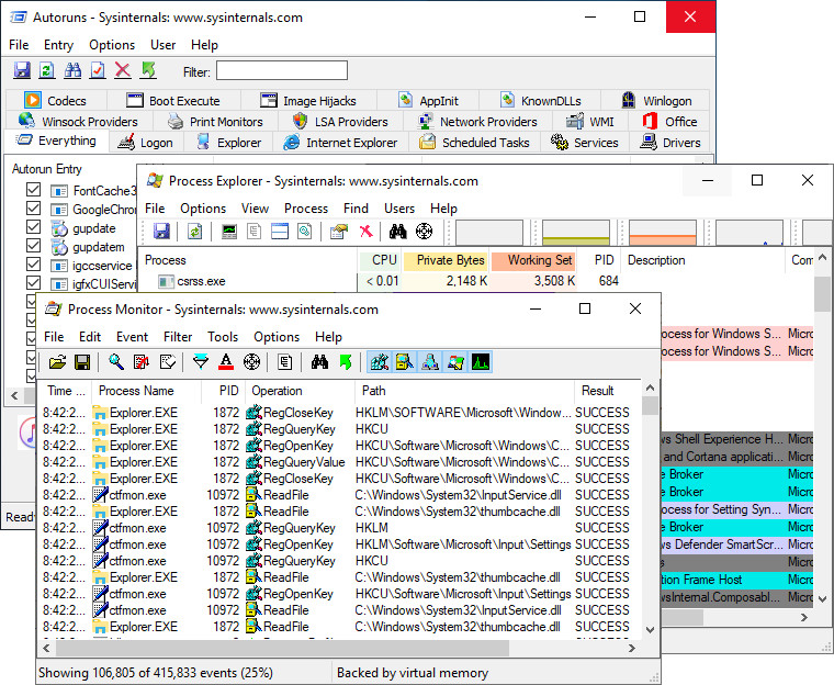 Sysinternals Suite v2021.09.01 (Full Version)