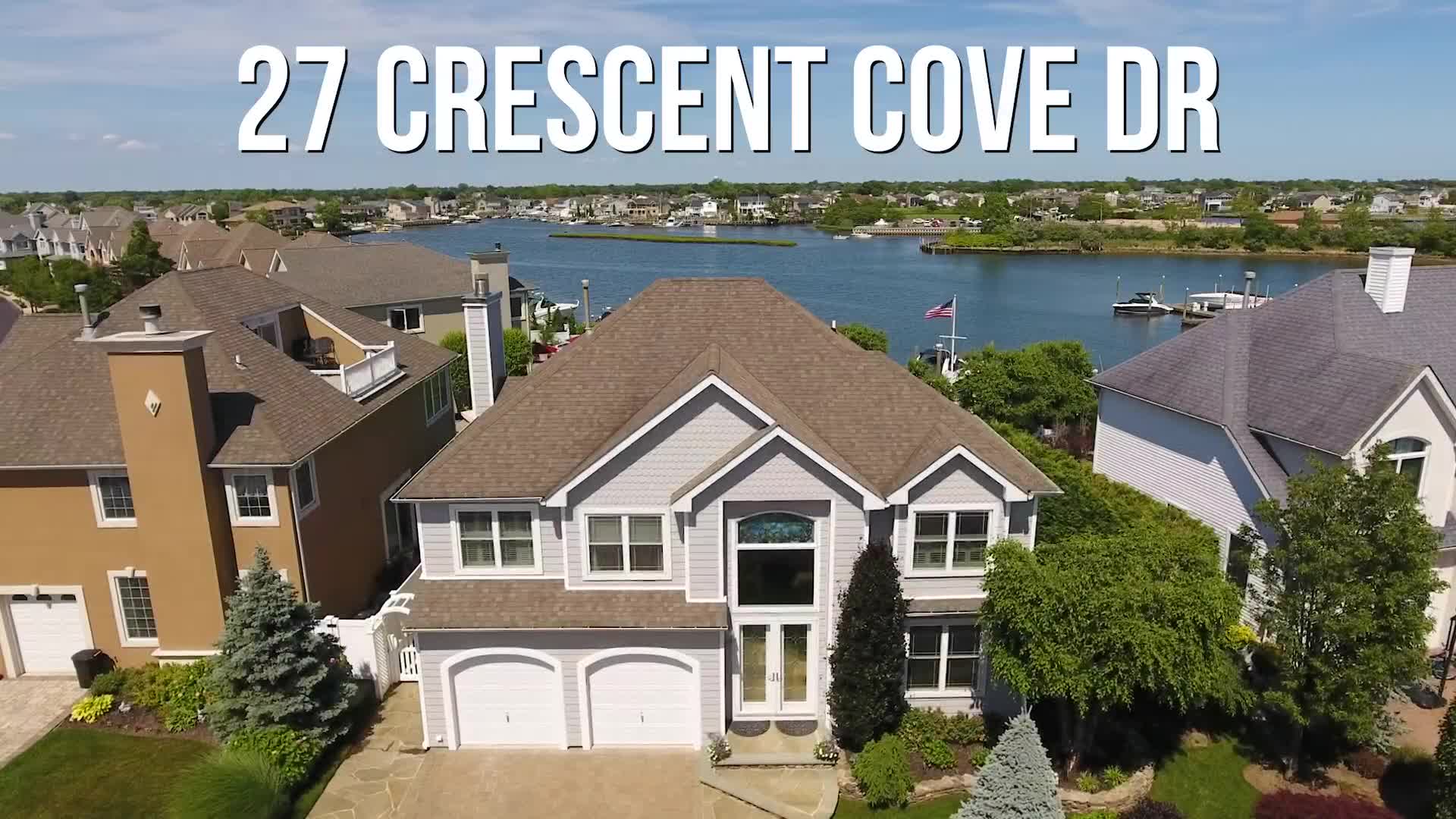 27 Crescent Cove Dr Aerial Video