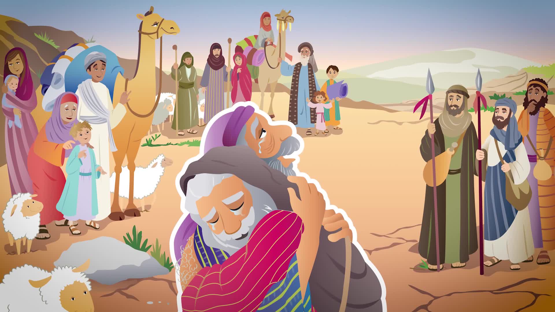 Jacob & Esau Reconcile _ PreK