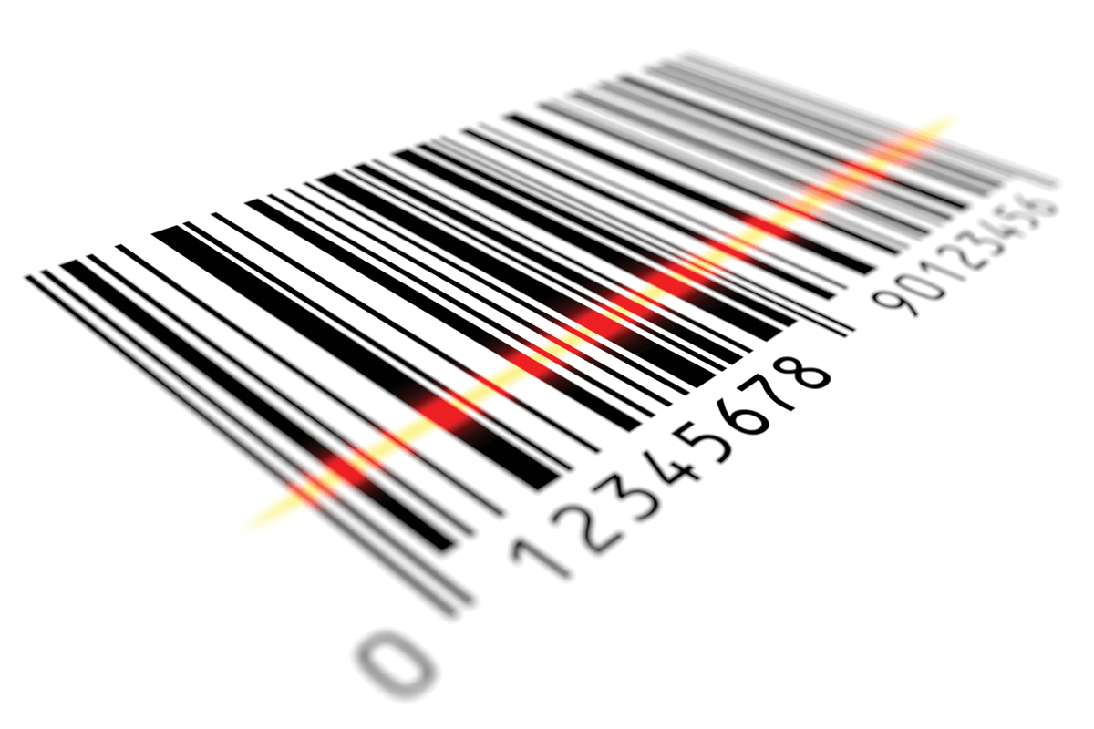 Linear Barcode White Poly DLS Warehouse