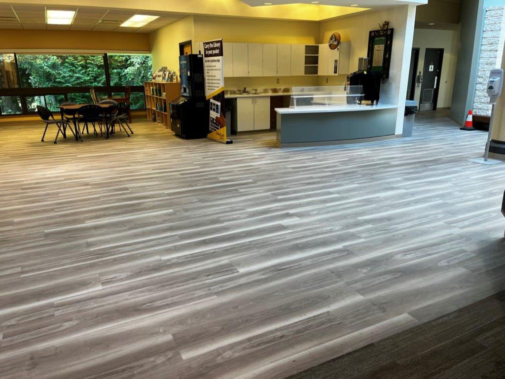 Poirier Library Coquitlam D.L. Watts Flooring Ltd.