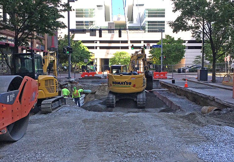 Material Testing for 10th Street Sinkhole in Pittsburgh DLZ