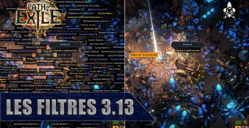 Filters Path of Exile 3.14 install download DM Gaming