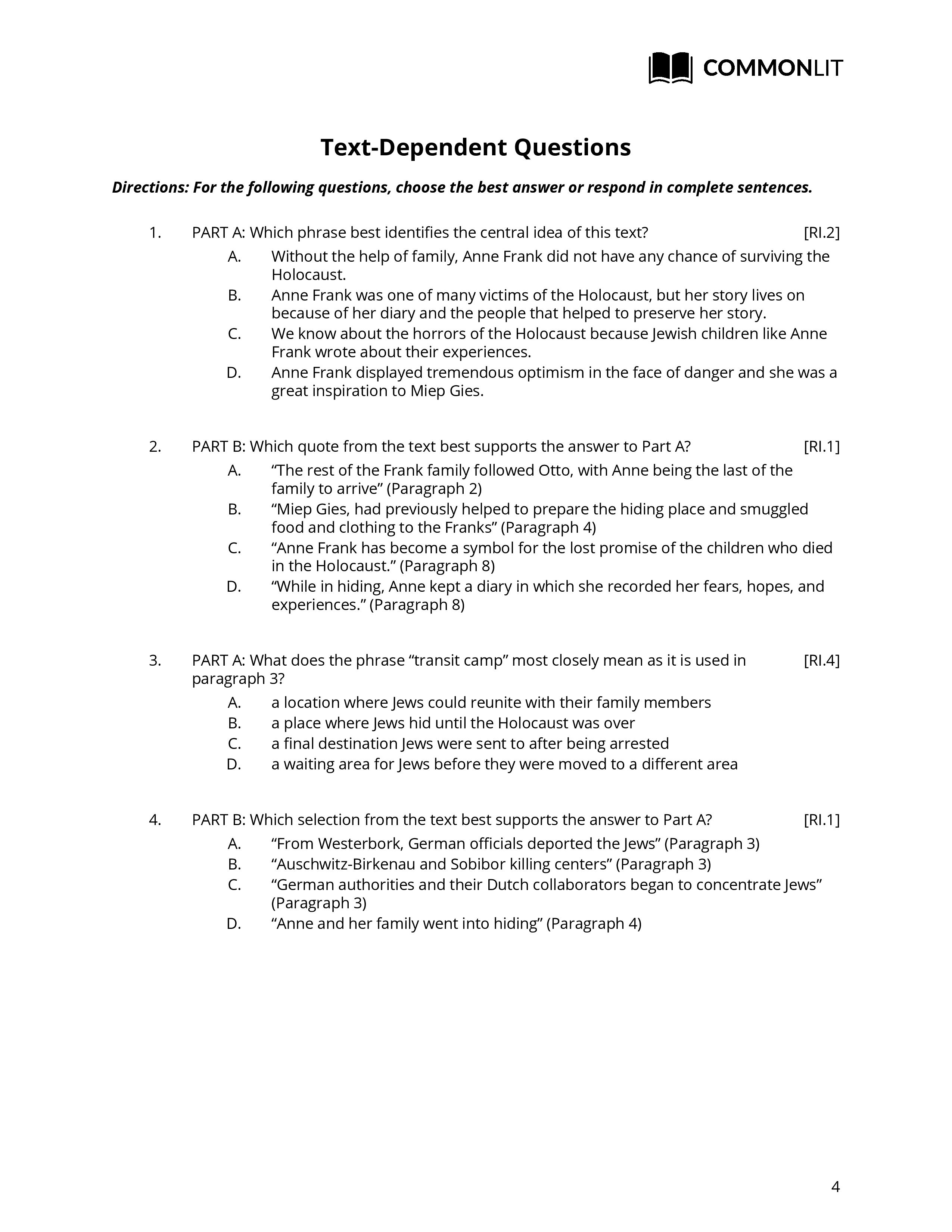 593aa08421ba81f10ae8-4 Who Was Anne Frank Commonlit Answers