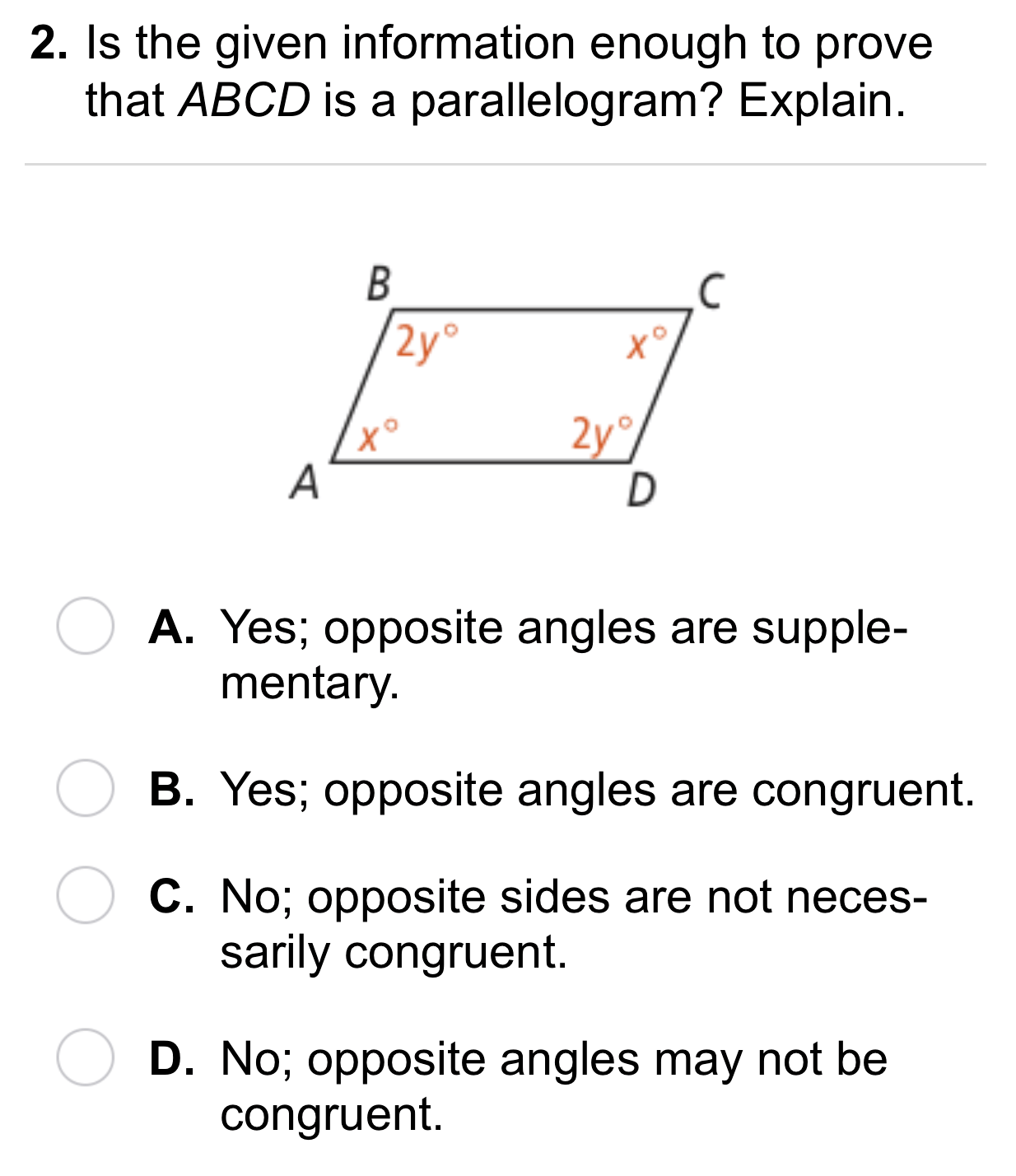 Geometry 63 Complete Lesson Proving That a Quadrilateral Is a