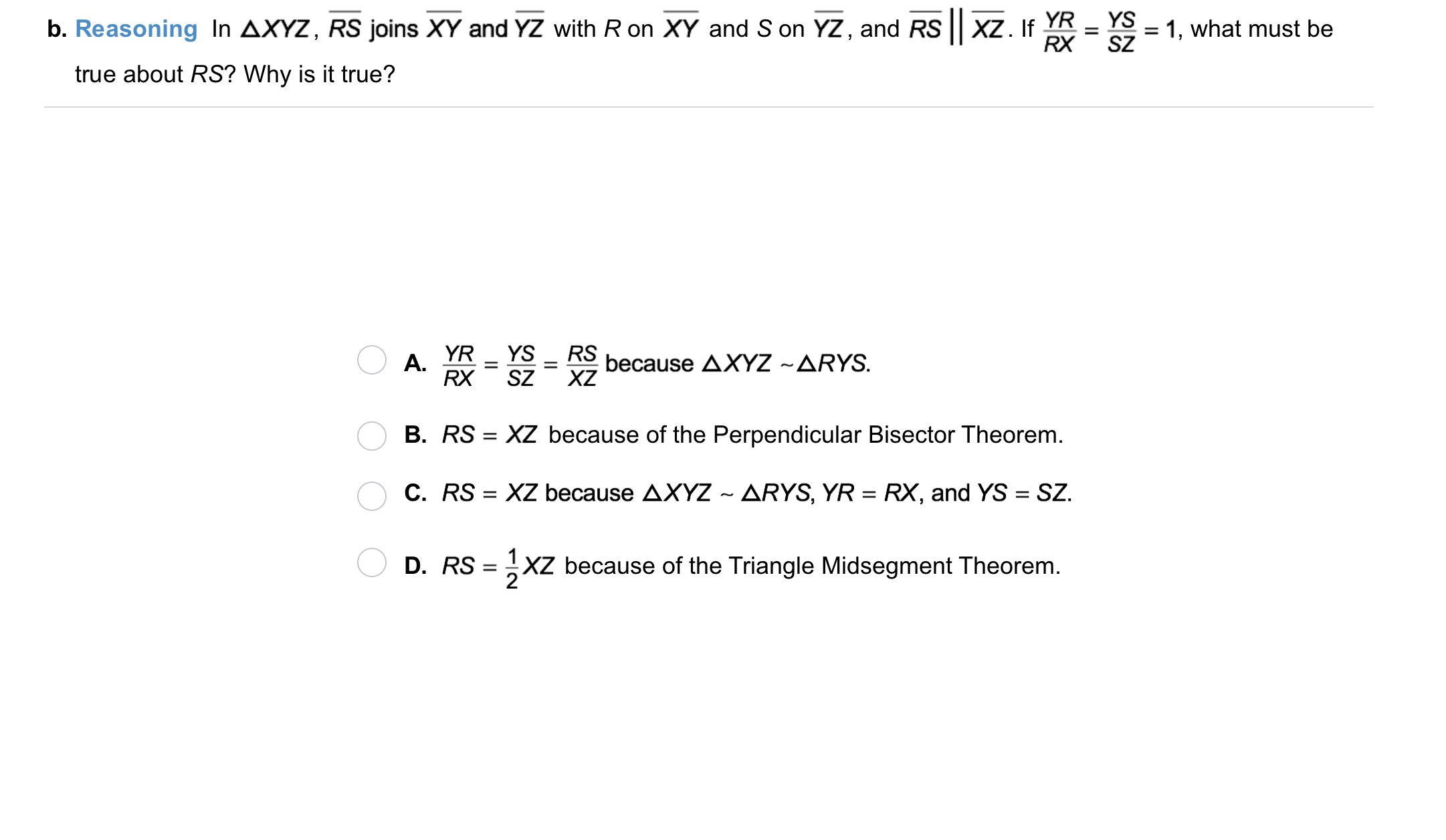 Geometry 7-5 Complete Lesson: Proportions in Triangles - Matt