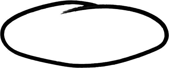 Free Arrows and Circle PSD Whiteboard / Marker Design Elements