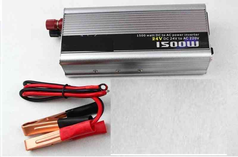 Portable Power Inverter 24V To AC 220V 1500W Save.lk