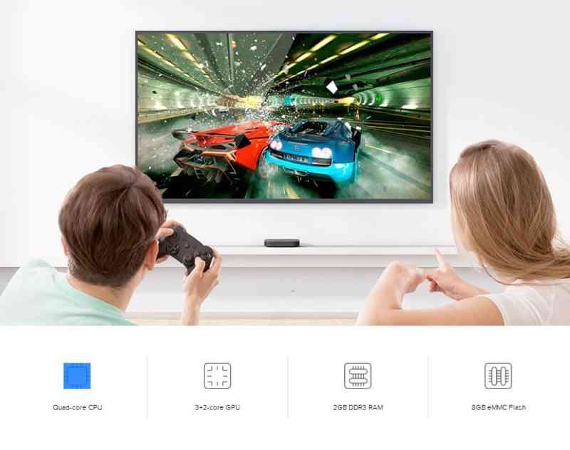 Buy Mi TV Box Sri Lanka Mi BoxS 4K Ultra HD Android TV Super