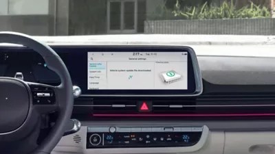 Vehicle software update guide - OTA