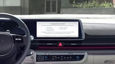 Vehicle software update guide - OTA