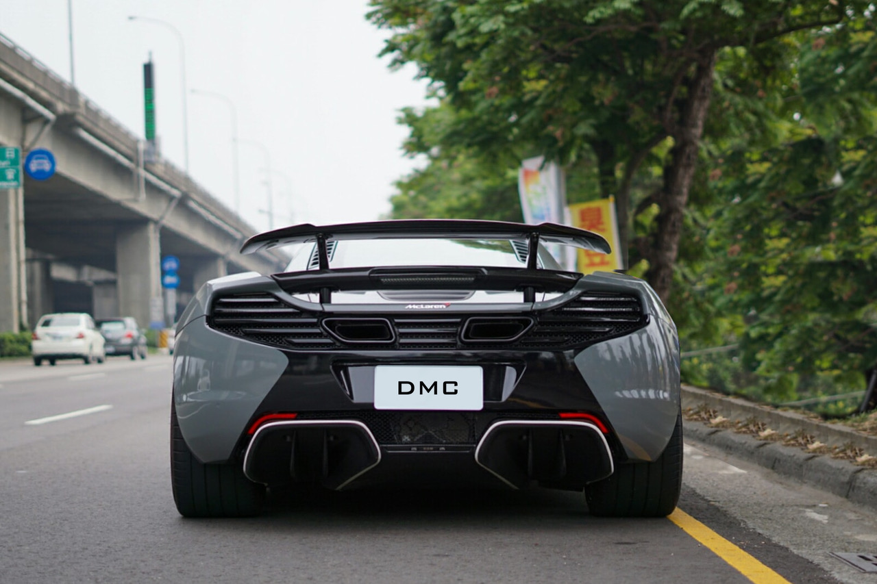 McLaren MP4 12C HS Carbon Fiber Rear Wing & Base Spoiler fit the