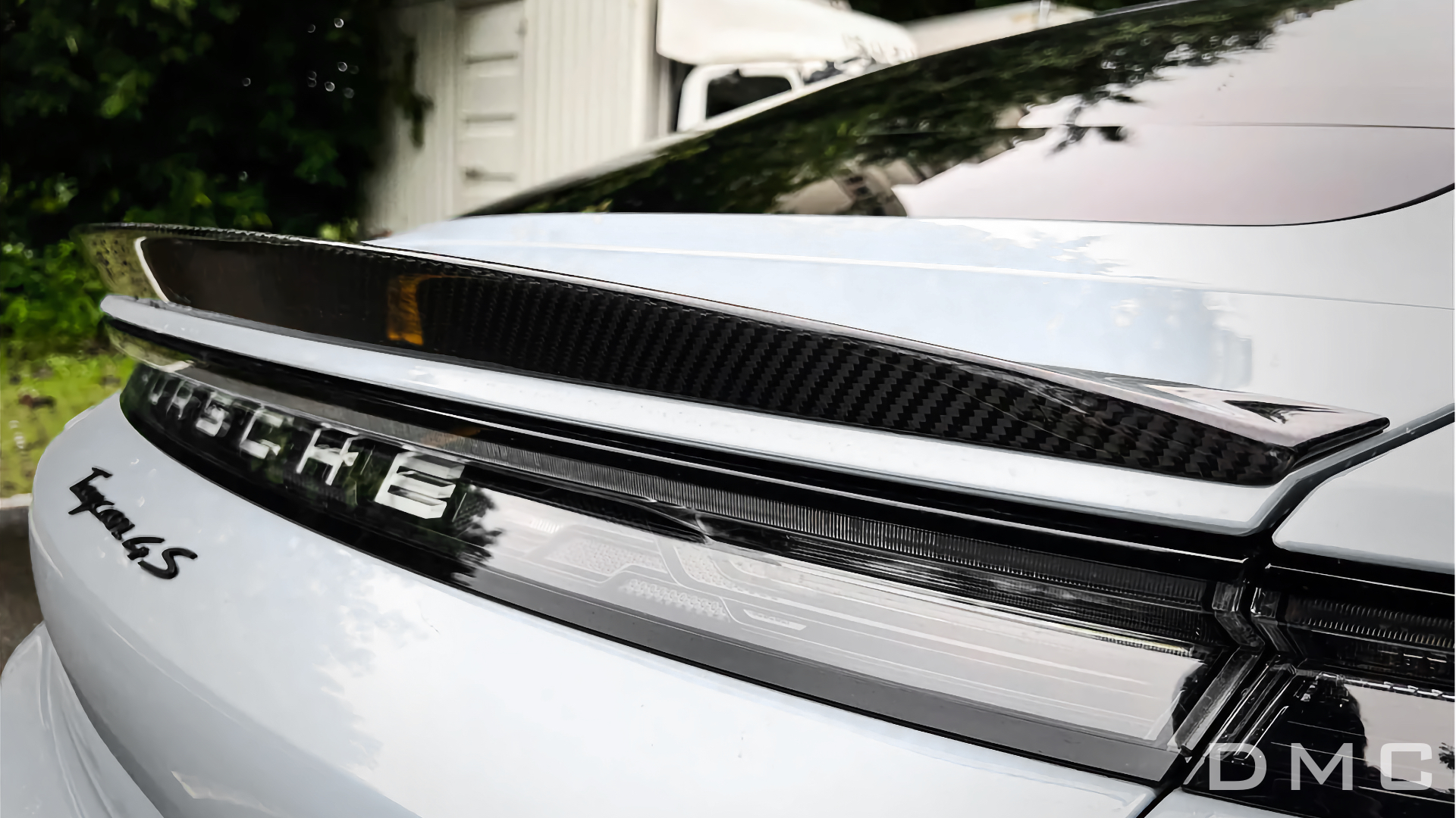 Porsche Taycan Carbon Fiber Duck Wing