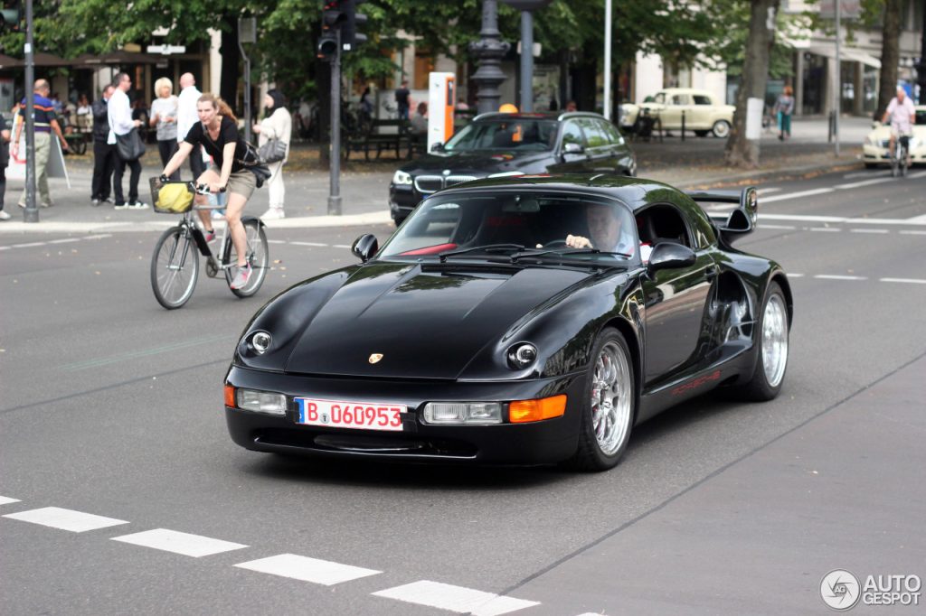 DMC Porsche 964 Carbon Fiber Front & Rear Fenders "Small Head Lights