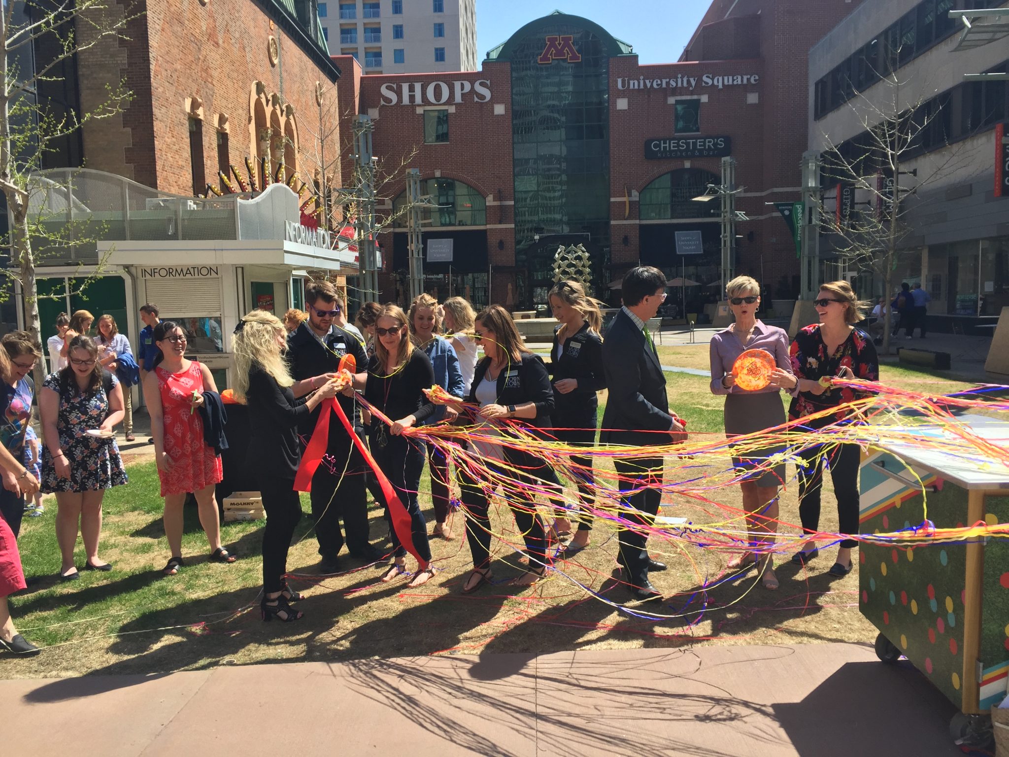 Testing summer fun in Downtown Rochester Destination Medical Center