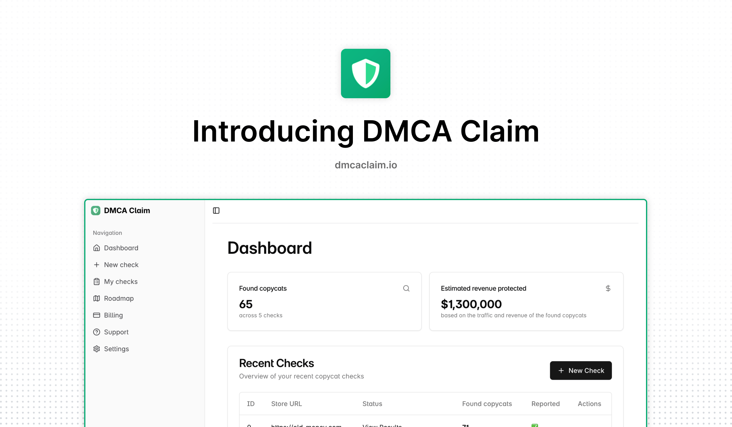 Automated Brand Protection for Shopify Stores DMCA Claim