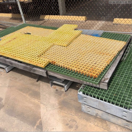 Fiberglass grating DMC Saleyard