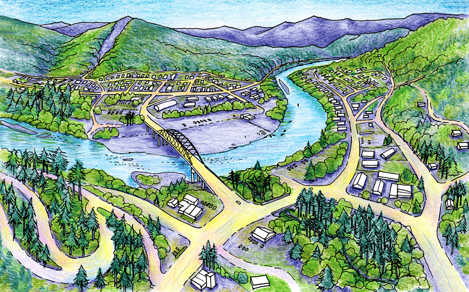 MONTE RIO BRIDGE Donald McDonald