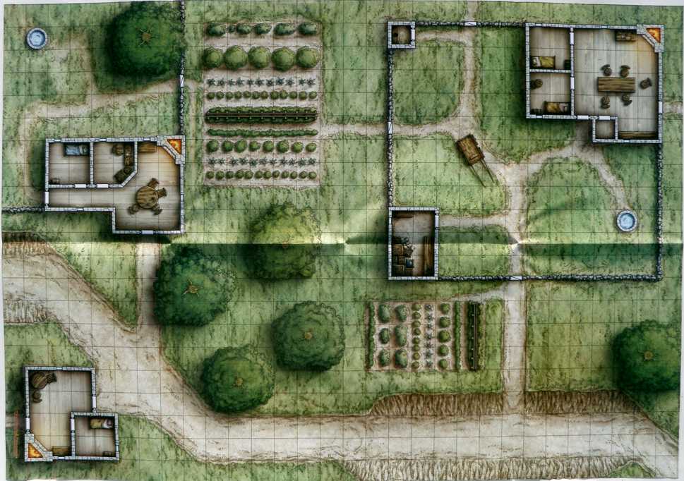 Затерянные рудники фанделвера карта