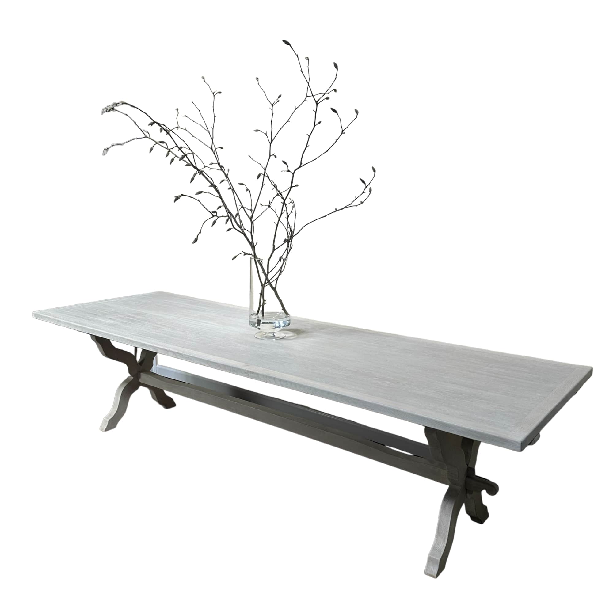 Bleached Oak Dining Table - DM Decoris