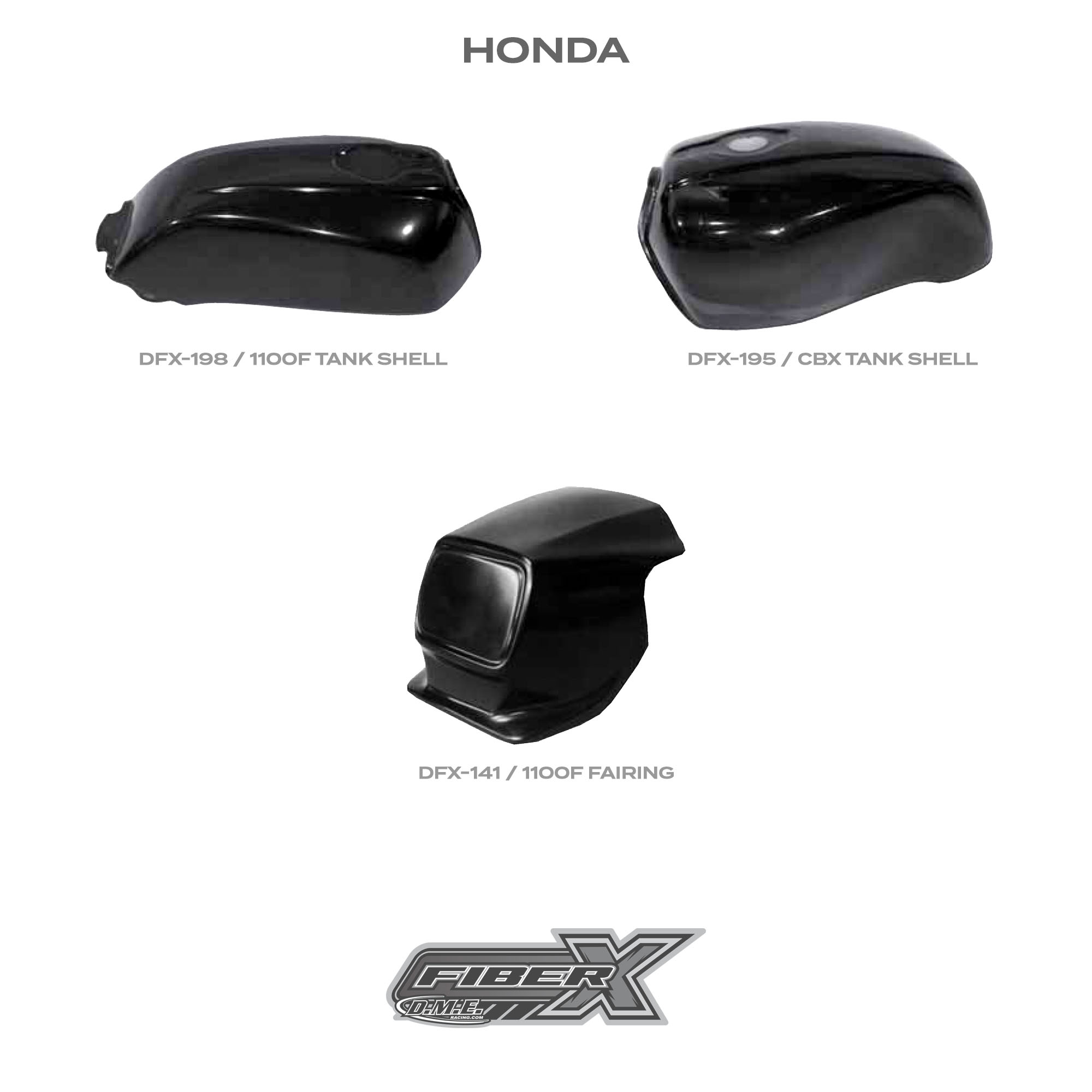 Honda Fiberglass Bodywork DME Racing
