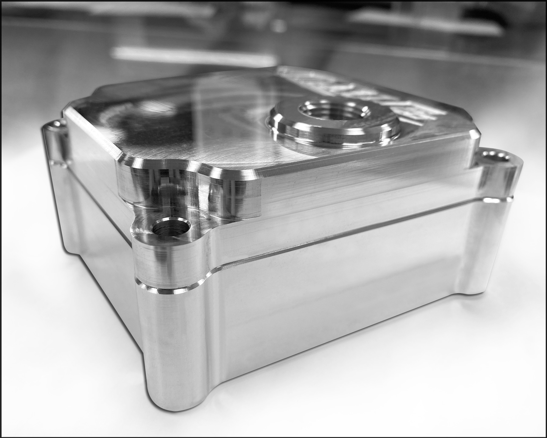 Crankcase Breather Cover Double Decker Suzuki GSXR1000 DME Racing