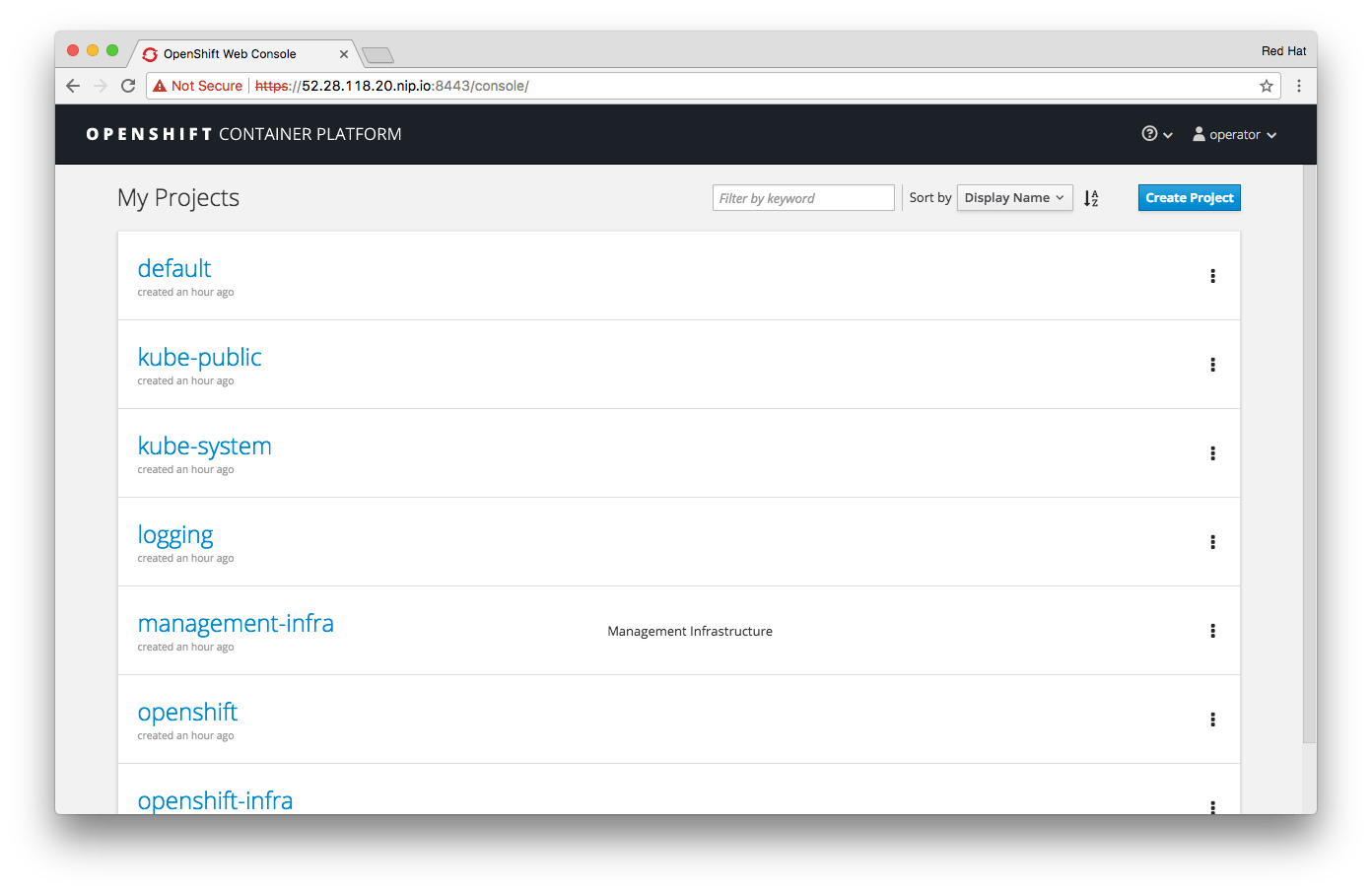Module 1 Examine OpenShift Installation ContainerNative Storage Handson Lab Red Hat Tech