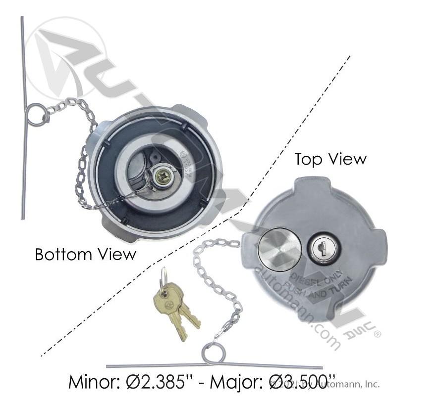 FUEL CAP FREIGHTLINER CASCADIA Shop Parts LKQ Heavy Truck