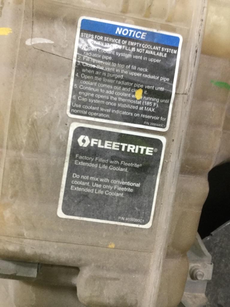 RADIATOR OVERFLOW TANK INTERNATIONAL LT Shop Parts LKQ Heavy Truck