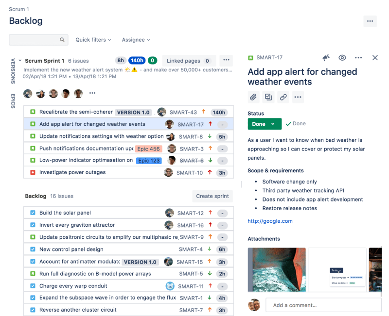 Jira Just the Notes