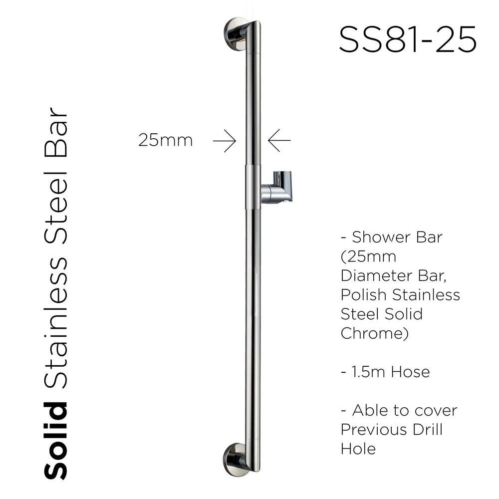 SS8125 Shower Bar Dmora