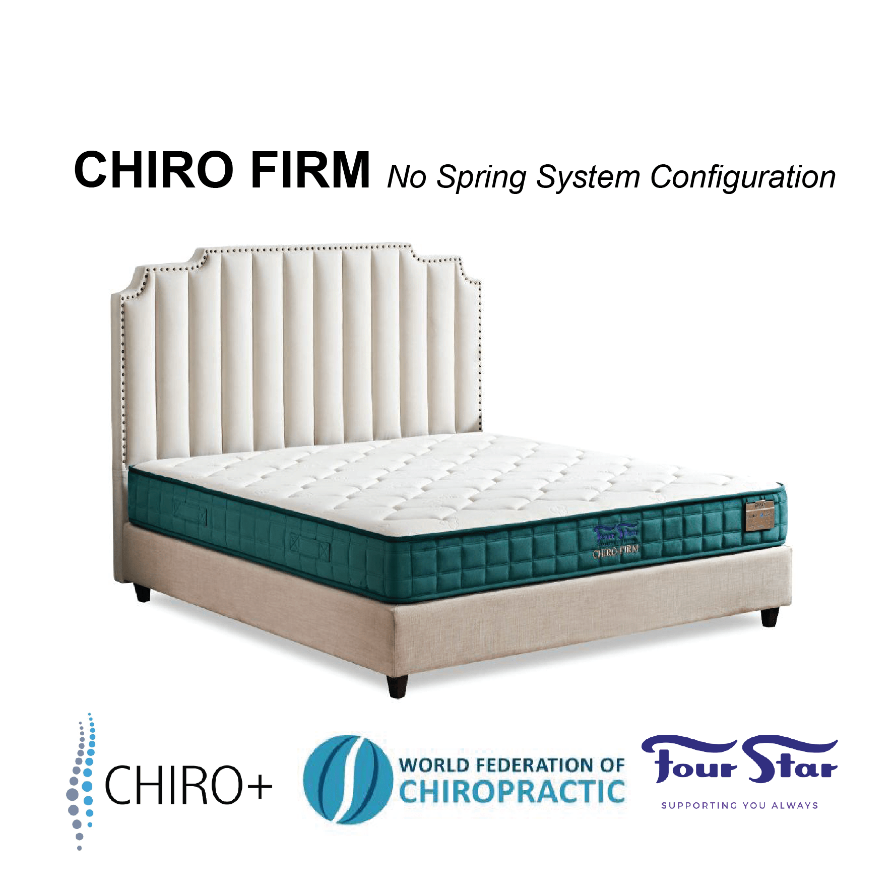 Four Star Chiro Firm Mattress Dmora