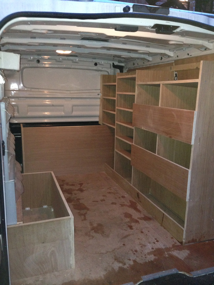 Van Racking DMP Joinery