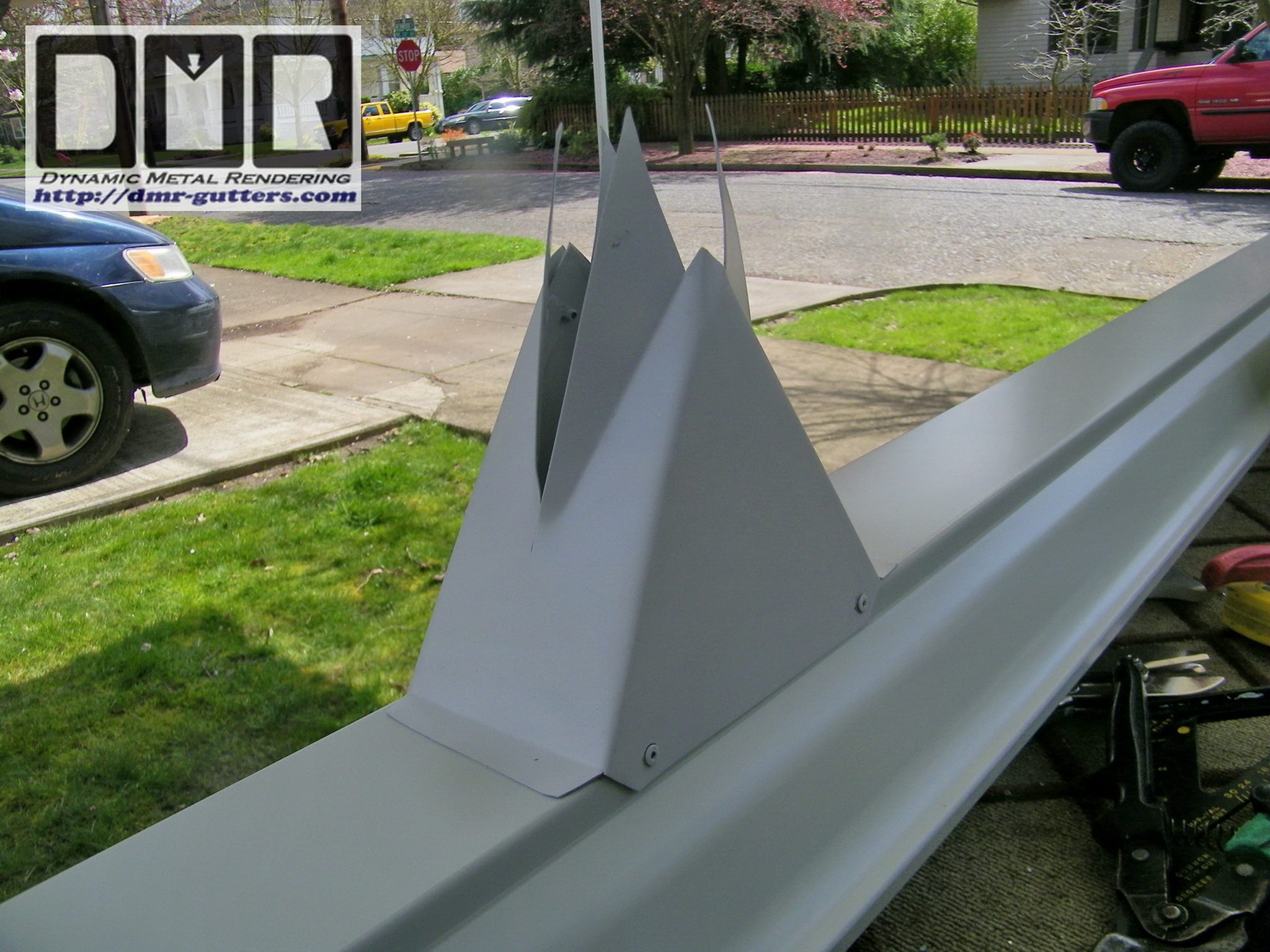 DMR Custom Raincups Outlet Installation Photo Page