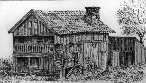 Avfotografert tegning, Bilder fra det gamle Oslo og Kristiania