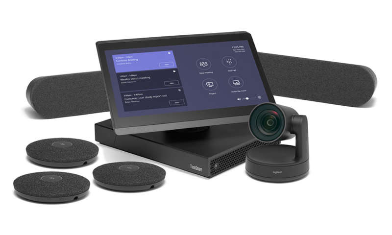 ThinkSmart Hub 500 Logitech Rally Plus large room system DMS