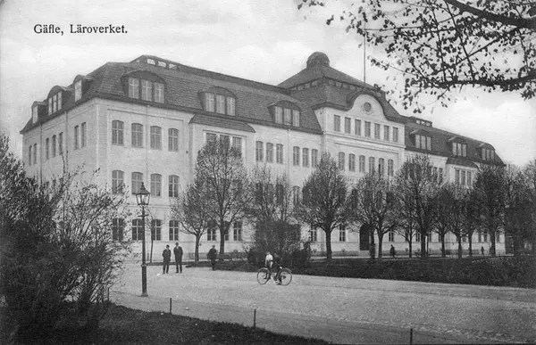 Gäfle, Läroverket. Högre Allmänna Läroverket (Vasaskolan), byggt 1873