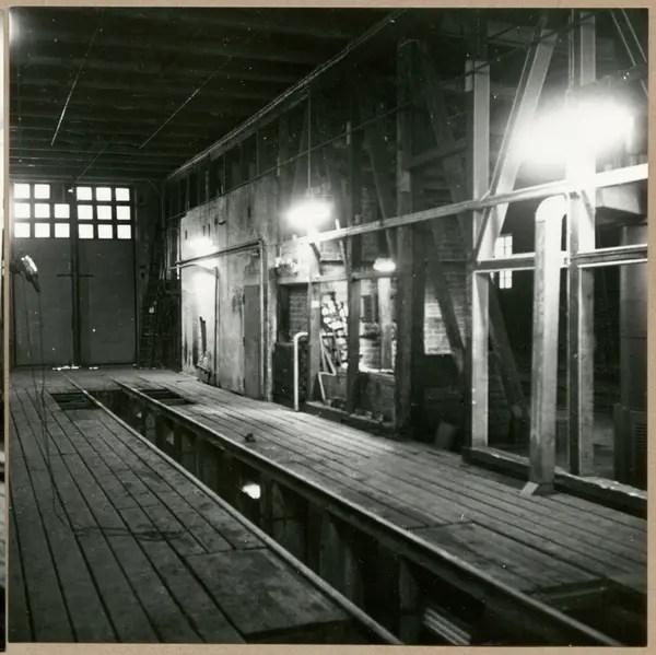 Vagnhall, Djursholm Ösby. 39de driftsektionen. Järnvägsmuseet