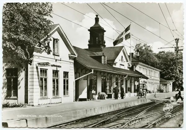 Katrineholm station. Järnvägsmuseet / DigitaltMuseum