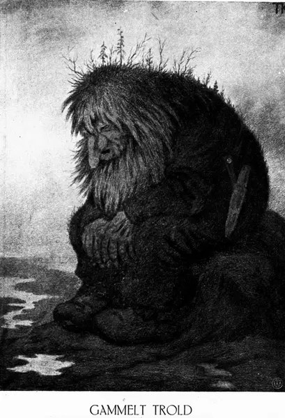 Gammelt trold Norsk Teknisk Museum / DigitaltMuseum