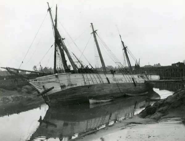Bark 'Eidsvold' (b.1867, Hauland, Skien, Norsk Maritimt Museum