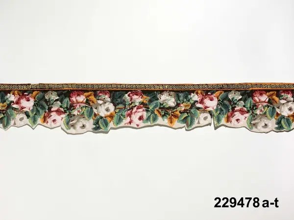 Gamla Tapetbårder Tapetbård Nordiska museet / DigitaltMuseum