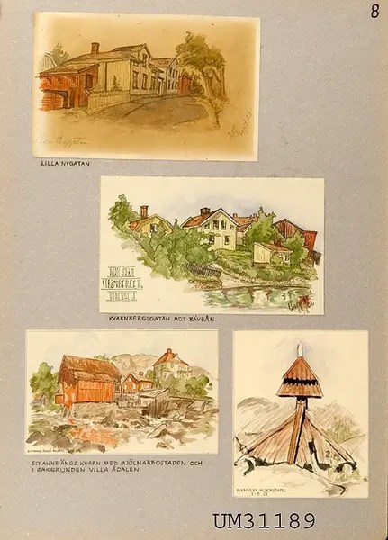 Teckning Bohusläns museum / DigitaltMuseum