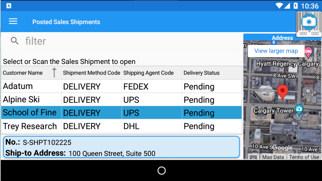 Proof of Delivery for Business Central