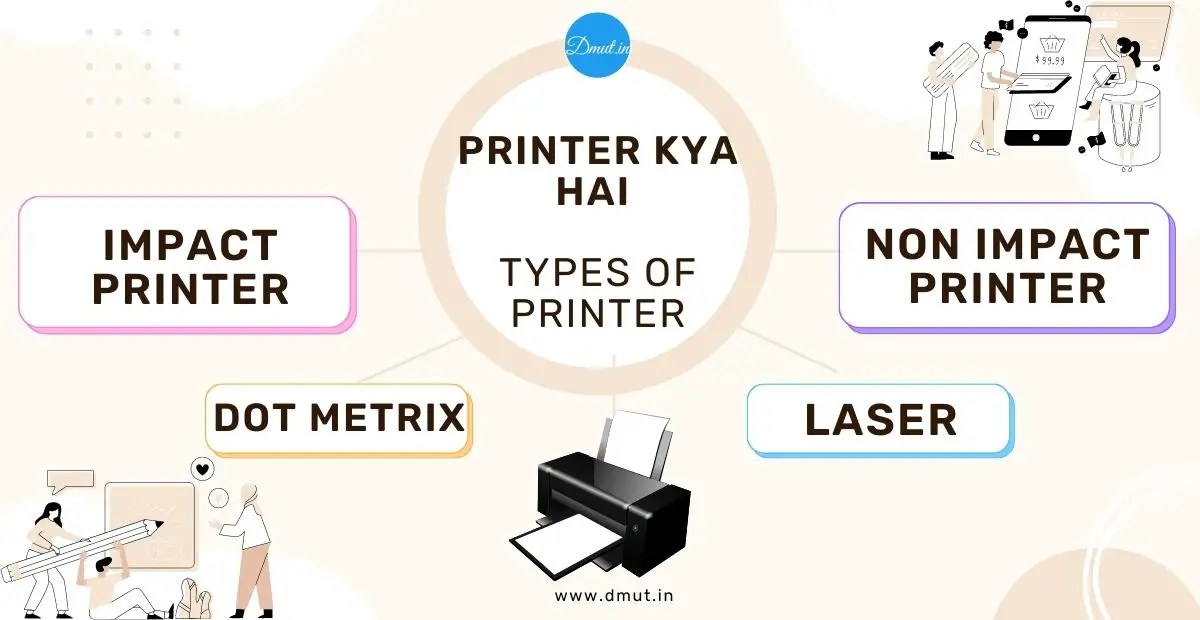 Printer kya hai What is Printer in hindi Dmut.in