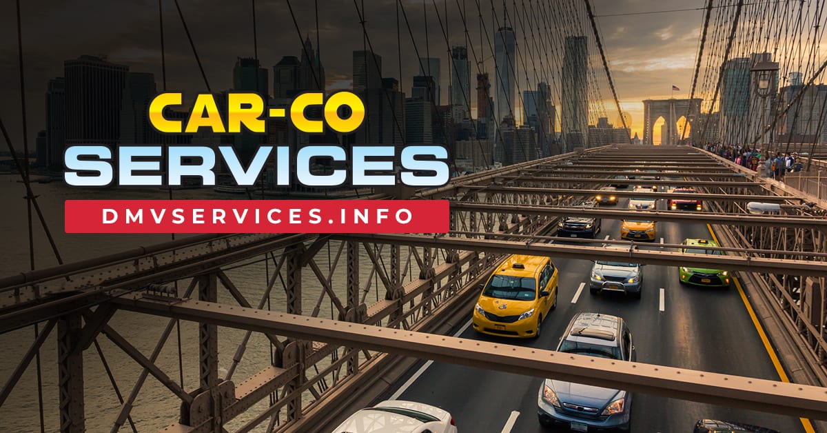 Dealer Services New York State CarCo DMV Services