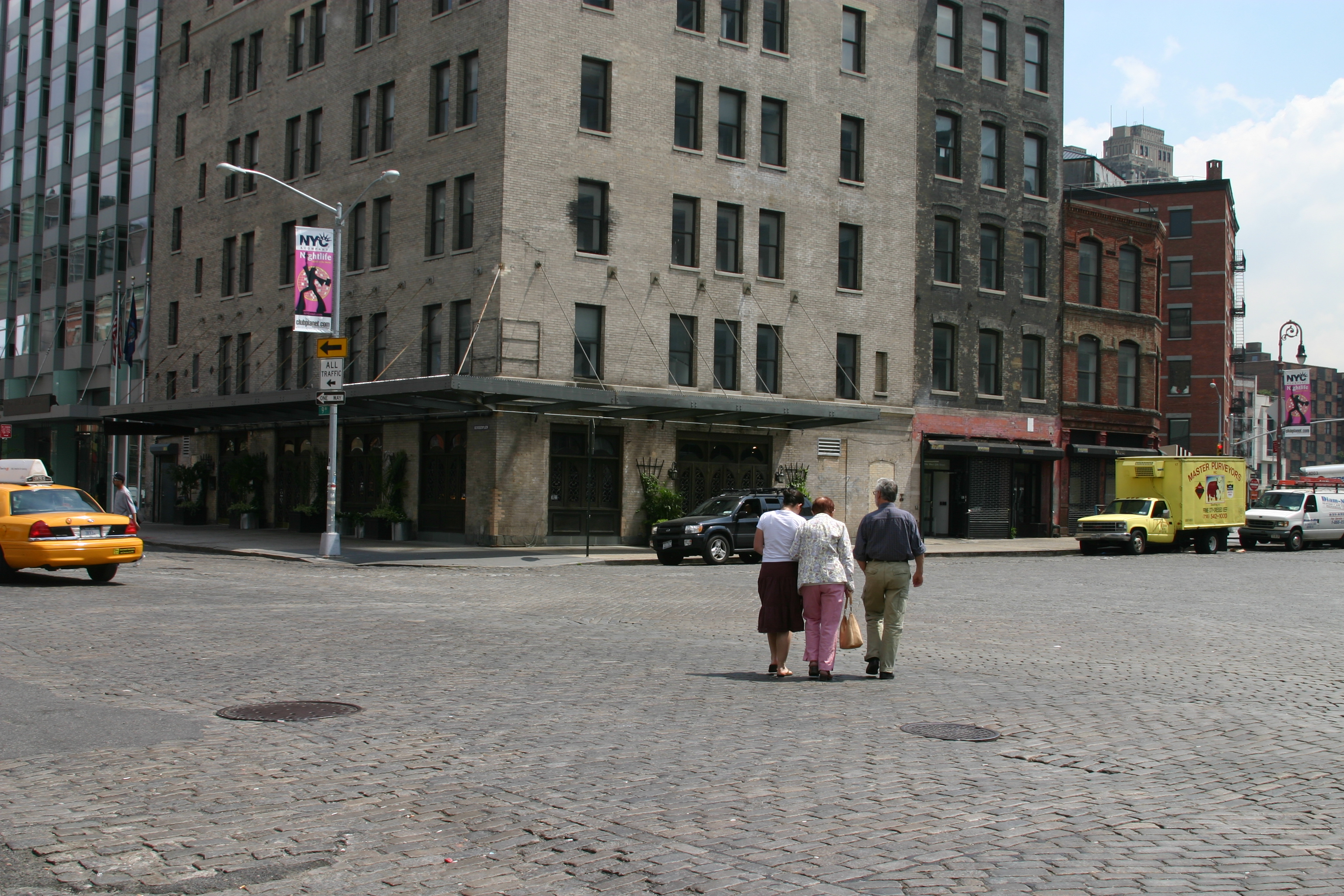 Before + After NYC's Gansevoort Plaza Pedestrians